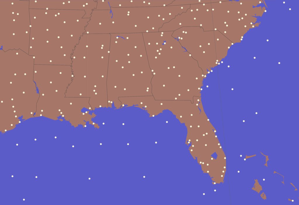 Bufkit Map