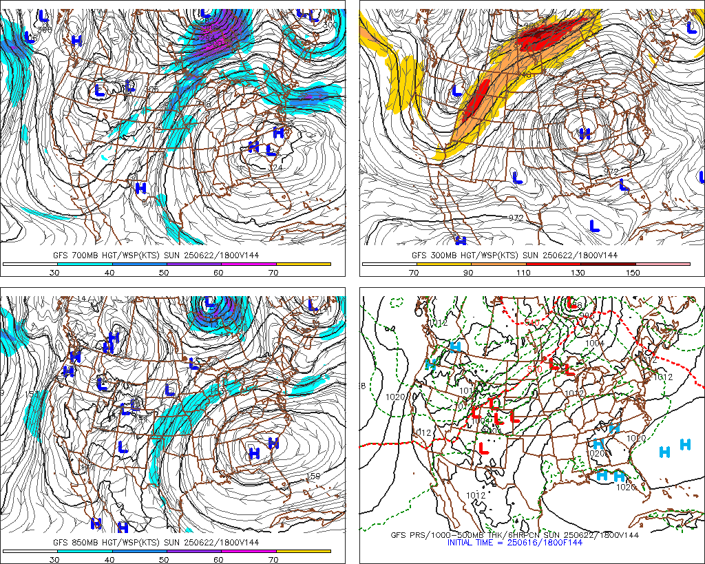 Gfs Model Hour 144