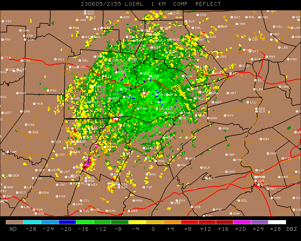 radar image