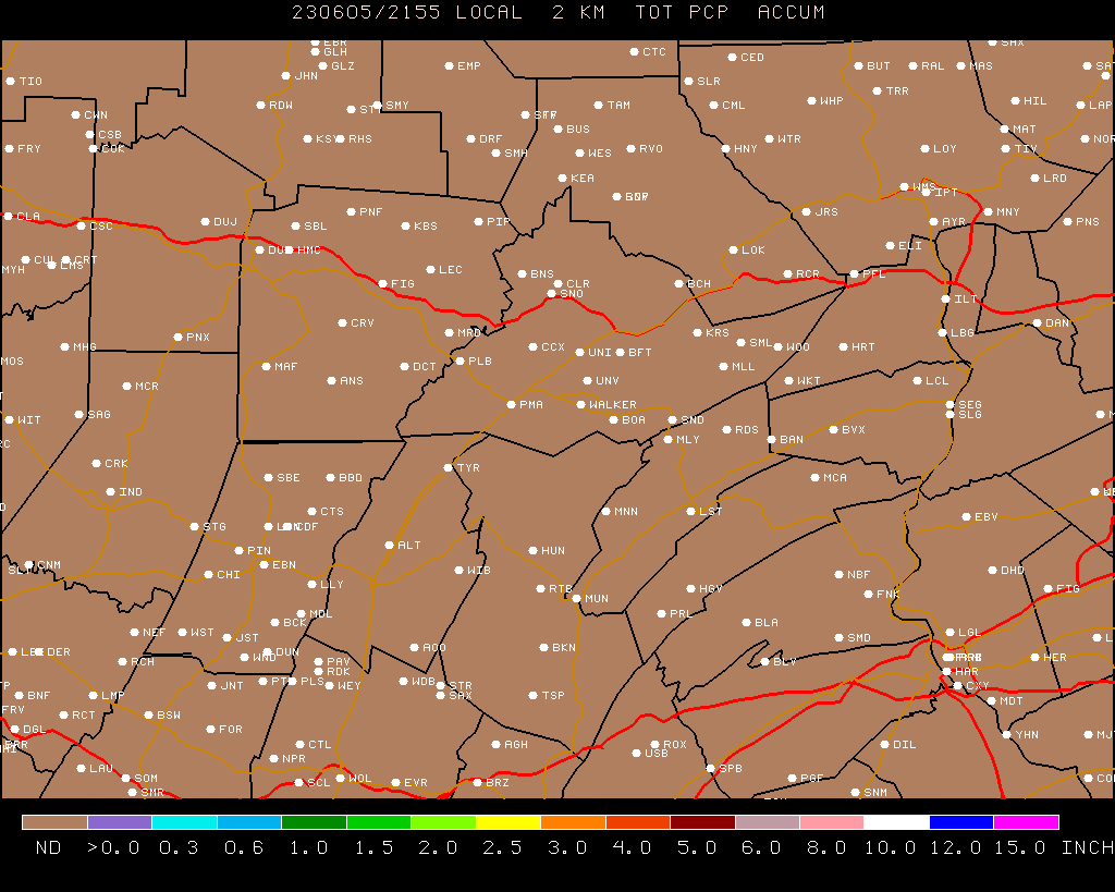 radar image