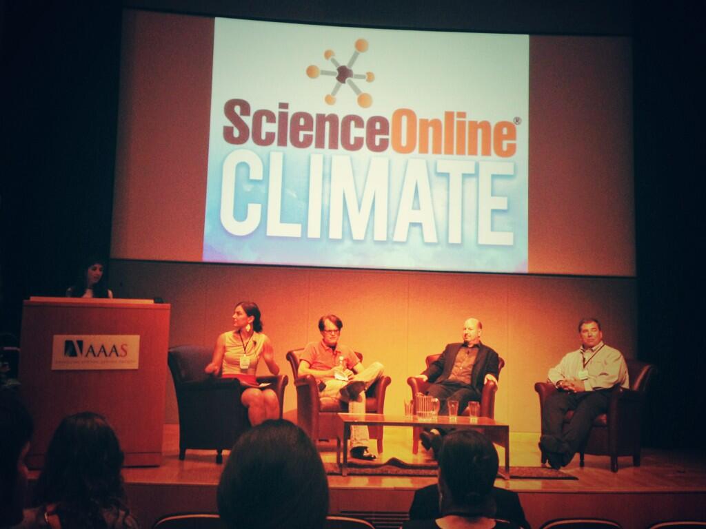 Science Online Climate 2013 Panel