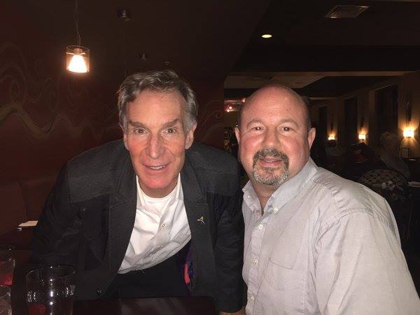 Talking about climate change with Bill Nye!