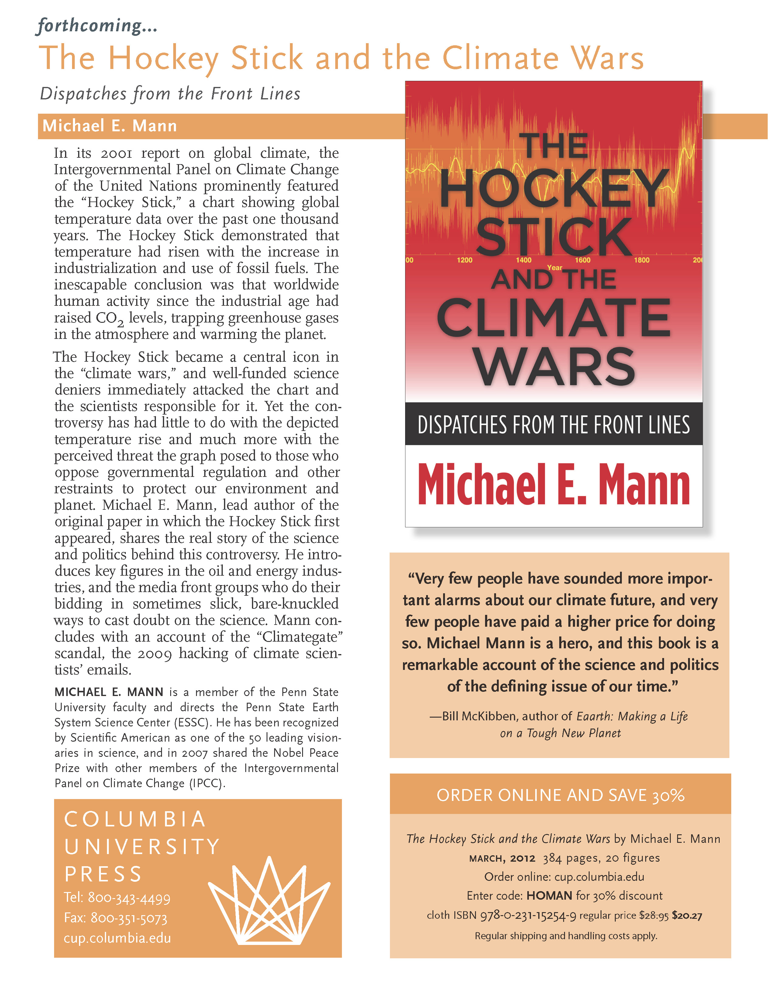 The Hockey Stick and the Climate Wars: Dispatches from the Front Lines