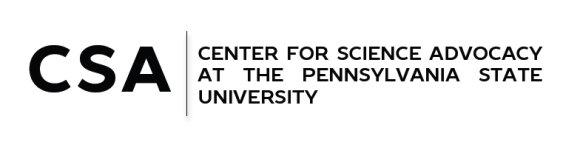 Center for Science Advocacy Club at Penn State logo
