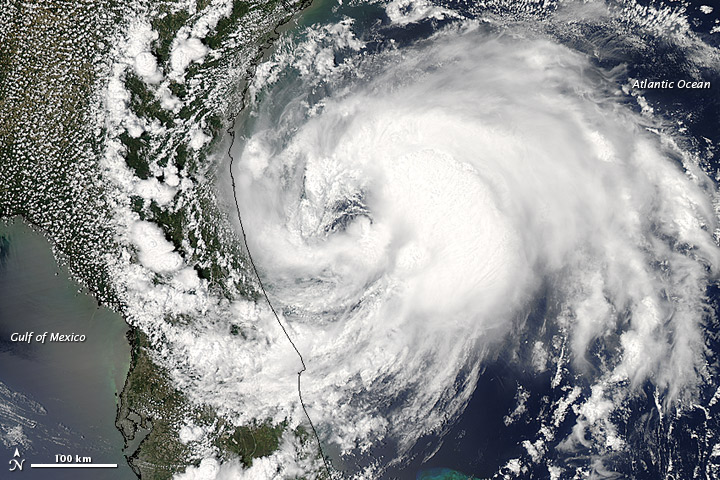 Tropical Storm Beryl 2012 NASA/Earth Observatory